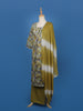 Olive Green Floral Printed Cotton Salwar Suit - Diadem