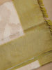 Ivory White with Yellow Shaded Border Fancy Kerala Silk Saree - Diadem