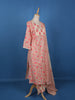 Ivory Floral Printed Cotton Salwar Suit - Diadem