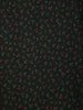 Black Floral Print Georgette Saree