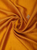 Yellow Floral Designed Satin Fancy Saree