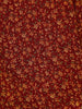 Maroon Floral Printed Georgette Saree With Matching Blouse - Diadem