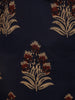 Black Floral Designed Cotton Salwar Suit - Diadem