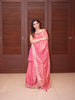 Queen Pink Dotted Design Silk Palazzo Suit