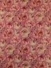 Onion Pink Semi Tussar Silk Floral Prints Saree - Diadem