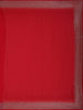 Red Solid Satin Fancy Saree with Designed Border