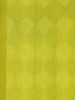 Green Pure Kanchipuram Bridal Silk Saree with Diamond Motifs on the Body and  without Border
