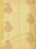 Sandal Pure Kanchipuram Bridal Silk Saree with Paisley Motifs on the Body and without Border