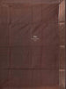 Blue Semi Tussar Silk Saree with Floral Design on the Body with Floral Border - Diadem