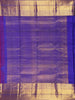 Purple Stripes Woven Pure Kanchipuram Silk Saree - Diadem