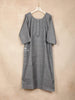 Grey Straight Cut Salwar Suits for Women Adorned with Printed Floral Design with Dupatta - Diadem