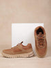 Brown Leather Casual Shoes for Boys - Diadem