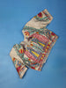Beige Madhubani Hand-Painted Cotton Blouse With Mythological Motif