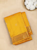 Yellow buttas Motif Pure Kanchipuram Silk Saree - Diadem
