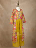 Gemon Green Floral Printed Georgette Party Wear Palazzo Suit for Girls - Diadem
