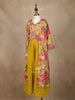 Gemon Green Floral Printed Georgette Party Wear Palazzo Suit for Girls - Diadem