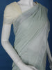 Grey Stripes Designed Cotton Saree - Diadem