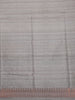 Dark Grey Abstract Designed Semi Tussar Silk Saree