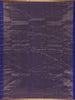 Royal Blue Checked Peacock Motif Kanchipuram Silk Saree - Diadem
