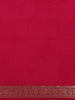 Pink Floral Designed Bridal Banarasi Silk Saree - Diadem