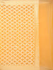 Yellow Art Silk Saree with Small Flower Design on the Body with Matching Border - Diadem