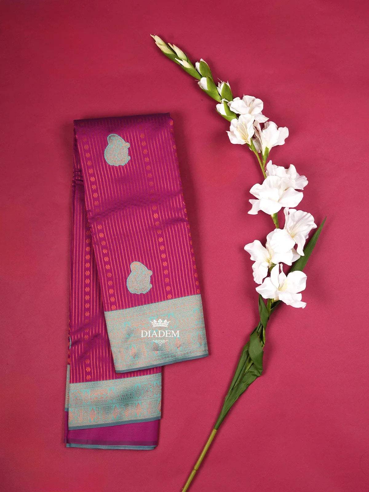 art silk saree for farewell