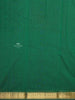 Green Silk Cotton Saree with Geometric Floral Design on the Body with Contrast Border - Diadem