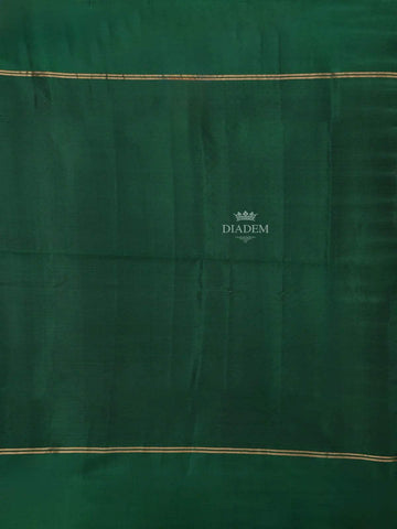 Pink Soft Silk Saree with Zari Butta Design on the Body with Contrast Border - Diadem