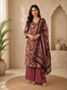 Pink Floral Designed Cotton Salwar Suit