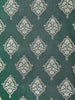 Green Banarasi Saree with Zari Butta on the Body with Zari Border - Diadem