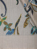 Ivory With Yellow Floral Design Printed Semi Tussar Saree
