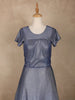 Blue Ombre Glitter Bridesmaid Gown - Diadem
