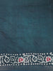 Navy Blue Abstract Designed Cotton Fancy Saree