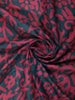 Navy Blue Abstract Designed Cotton Fancy Saree