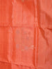 Orange Soft Silk Saree with Zari Butta Design on the Body with Contrast Border - Diadem