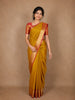 Mustard Yellow Small Butta Woven Kanchipuram Silk Saree
