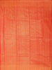 Red Pure Kanchipuram Bridal Silk Saree with Ruby Jacquard Design on the Body with Zari Border