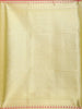 Light Green Art Silk Saree with Flower and Vines Design on the Body with Matching Border