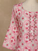 Pink Ikat Design Printed Cotton Salwar Suit