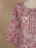Pink Floral Design Printed Cotton Salwar Suit