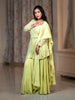 Light Green Floral Designed Georgette Sharara Salwar Suit