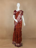 Red Abstract Designed Cotton Fancy Saree