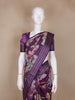 Lavender Floral Design Printed Kota Cotton Saree - Diadem