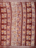 Red Abstract Designed Cotton Fancy Saree
