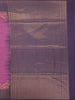 Purple Floral Design Semi Tussar Silk Saree