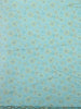 Sky Blue Sun Flower Designed Satin Fancy Saree