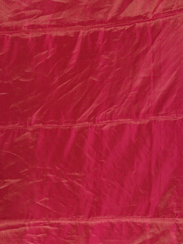Grey Solid Woven Pure Kanchipuram Silk Saree - Diadem
