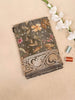 Light Brown Banarasi Saree with Floral Design on the Body with Designed Border