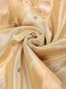 Sandal Banarasi Saree with Flower Design on the Body with Zari Border - Diadem