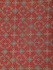 Maroon Chanderi Silk Saree with Illusion Design on the Body with Contrast Border - Diadem
